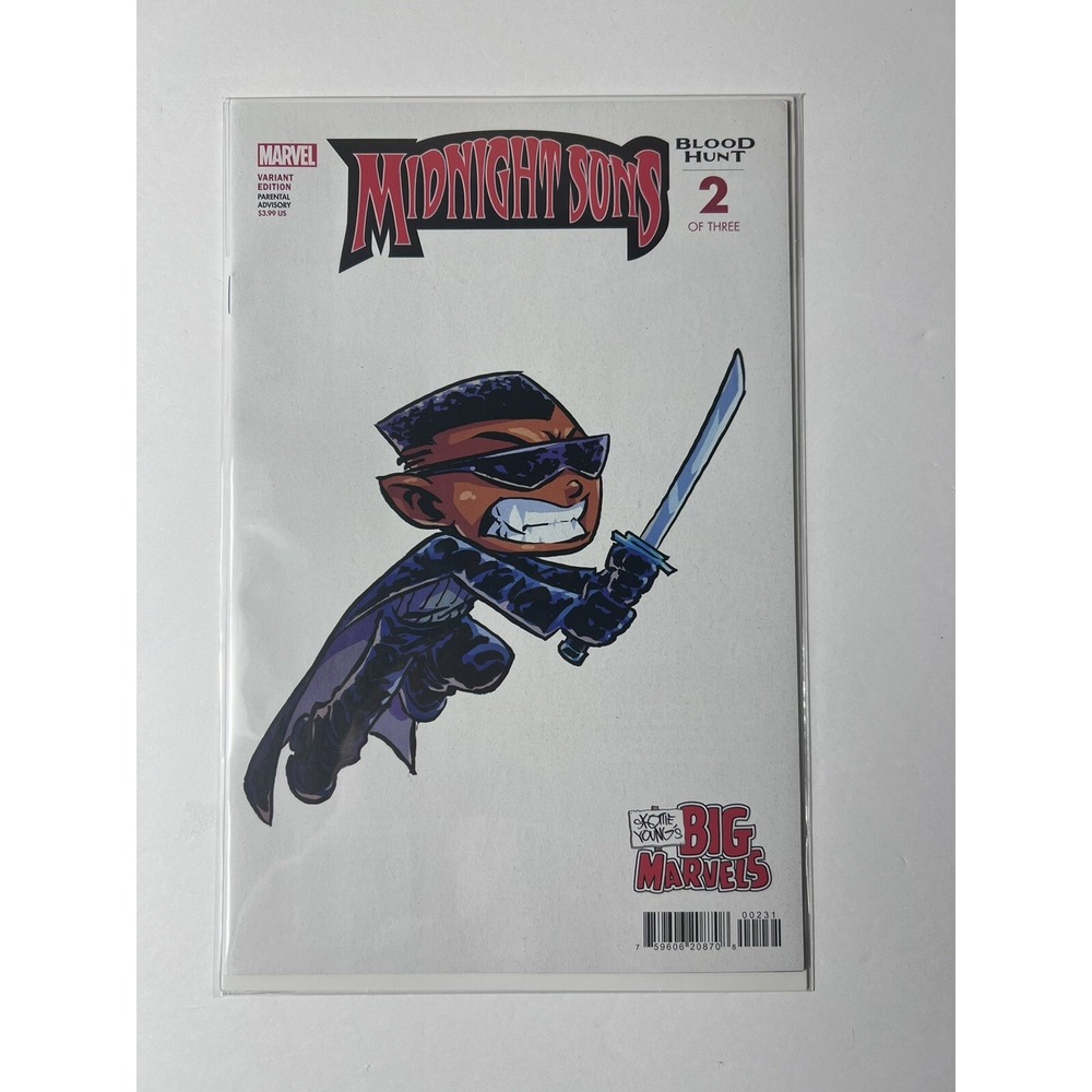 Marvel Comics Midnight Sons Blood Hunt #2 Skottie Young Big Marvels Variant 2024